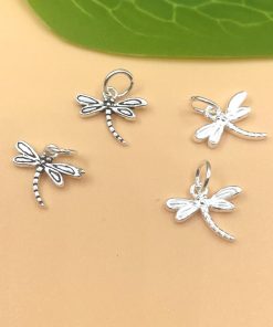 Charm bạc móc treo chuồn chuồn - Charm Bạc 925 - Mã CB160 CA186