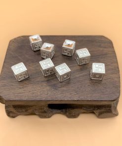Charm nối chữ vạn vuông bạc 925 đúc chắc chắn - Charm Bạc 925 - Mã CB065