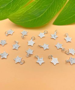 Charm bạc ngôi sao đính đá xinh xắn cho nữ - Charm Bạc 925 - Mã CB1705