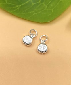 Charm móc treo sò biển size bé ~6.5mm bạc 925 - Charm Bạc 925 - Mã CB1440