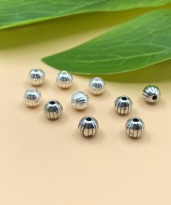 Alternative view of Bi khấc nhiều kích thước đúc đặc chắc chắn bạc 925 để làm handmade - Charm Bạc 925 - Mã CB1345 CA1345
