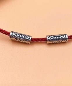 Charm nối cá koi may mắn bạc Thái S925 - Charm Bạc 925 - Mã CA1490