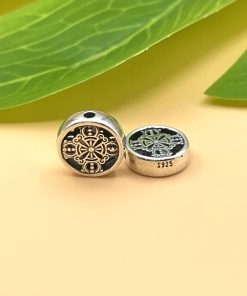 Alternative view of Charm nối kim luân 11 ly kiểu mới bạc thái - Charm Bạc 925 - Mã CA1290