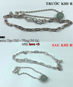 Alternative view of Nước rửa bạc 925 chuyên dụng tặng kèm khăn lau bạc làm sáng bạc như mới - Charm Bạc 925