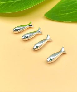 Charm nối hình cá làm lắc tay bạc cực xinh (mẫu ở hình cuối) - Charm Bạc 925 - Mã CB1510 CB1511