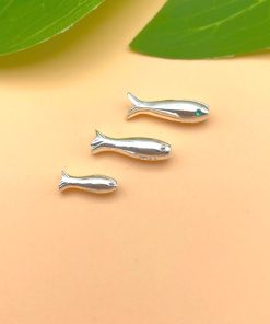 Alternative view of Charm nối hình cá làm lắc tay bạc cực xinh (mẫu ở hình cuối) - Charm Bạc 925 - Mã CB1510 CB1511