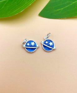 Alternative view of Charm bạc 925 hành tinh vũ trụ xinh xắn - Charm Bạc 925 - Mã CB1745