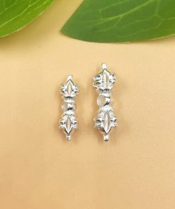 Charm chùy kim cang (Kim cương chử) pháp khí của phật giáo - Charm Bạc 925 - Mã CB850