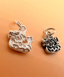 Charm bạc móc treo thuyền rồng biểu tượng của sự thành công thắng lợi trong kinh doanh - Charm Bạc 925 - Mã CA1215 CB120
