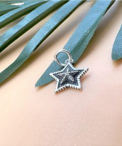 Charm treo bạc thái hình ngôi sao nổi - Charm Bạc 925 - Mã CA269