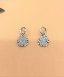 Charm móc treo mặt trời tỏa sáng - Charm Bạc 925 - Mã CA835