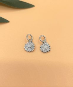 Alternative view of Charm móc treo mặt trời tỏa sáng - Charm Bạc 925 - Mã CA835