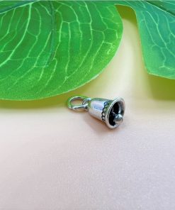Charm móc treo hình chuông bạc thái - Charm Bạc 925 - Mã CA880