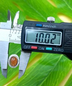 Alternative view of Bạc 925 Charm Nối Oval Sunstone Lấp Lánh - Charm Bạc 925 - Mã CD055