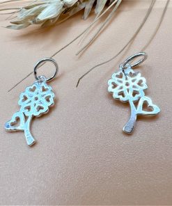 Charm treo hình cây trái tim - Charm Bạc 925 - Mã CB760