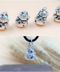Charm mèo thần tài không đuôi kiểu mới - Charm Bạc 925 - Mã CB192 CA154