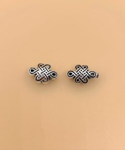 Charm nối cát tường bạc thái kiểu mới - Charm Bạc 925 - Mã CA540
