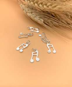 Alternative view of Charm nốt nhạc kép kiểu mới - Charm Bạc 925 - Mã CB616