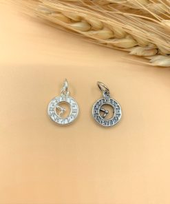 Alternative view of Charm treo đồng hồ ý nghĩa tôi yêu bạn - Charm Bạc 925 - Mã CB645