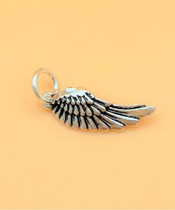 Charm móc treo cánh thiên thần bạc thái - Charm bạc 925 - Mã CA191