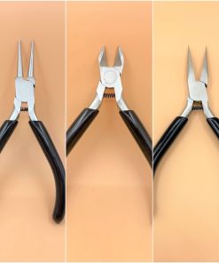 Kìm uốn, kìm cắt, kìm giữ để làm bạc đồ handmade DIY - Thép không rỉ - Hàng xịn của TDK - Charm Bạc 925