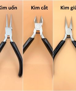 Alternative view of Kìm uốn, kìm cắt, kìm giữ để làm bạc đồ handmade DIY - Thép không rỉ - Hàng xịn của TDK - Charm Bạc 925