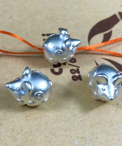 Alternative view of Charm hình chú chuột (Tuổi tý 2020) - Charm bạc 925 - Mã CB116 CB117 CB118