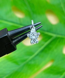 Charm Bạc 999 thần tài treo size nhỏ xinh cho nữ - Charm Bạc 999 - Mã CB1675