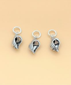 Alternative view of Charm bạc thái Móc treo ốc biển - Charm Bạc 925 - Mã CA145