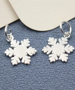 Charm bạc móc treo hình bông tuyết kiểu mới - Charm Bạc 925 - Mã CB555