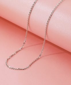 Dây chuyền bạc 925 dài 45 cm cho nữ - Mã CB455 (nhiều mẫu)