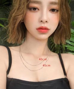 Alternative view of Dây chuyền bạc 925 dài 45 cm cho nữ - Mã CB455 (nhiều mẫu)