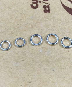 Charm khoen bạc dạng tròn (chêm bạc ) - Charm bạc 925 - Mã CB485