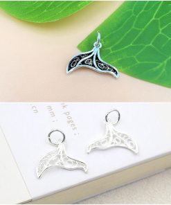 Charm bạc móc treo hình đuôi cá - Charm Bạc 925 - Mã CB330 CA855