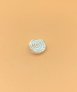 Charm nối bánh xe xoáy ốc - Charm Bạc 925 - Mã CB027