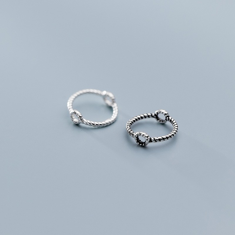Charm Bọc đá dạng bánh xe tròn có vằn - Charm bạc 925 - Mã CB029 - Ảnh 4