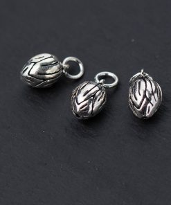 Charm bạc thái Móc treo búp sen - Charm Bạc 925 - Mã CA252