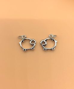 Charm móc treo hình gà con - Charm Bạc 925 - Mã CA515