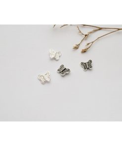 Alternative view of Charm nối hình bướm - Charm Bạc 925 - Mã CA180 CB170