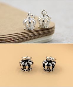 Charm bạc móc treo vương miện queen - Charm Bạc 925 - Mã CB380 CA715