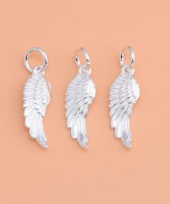 Charm bạc móc treo cánh thiên thần - Charm Bạc 925 - Mã CB290