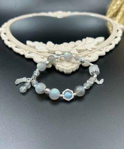 Vòng mix 2 loại bướm xiên 2 đá