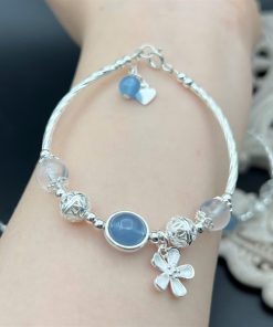 Vòng phong thủy mix charm bạc 925 cho nữ - VT2400152VMIX