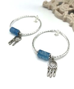 Alternative view of Lắc tay lu Aqua khắc mix dream catcher