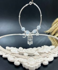 Alternative view of Vòng phong thủy mix charm trăng, sao và dreamcatcher - VT2400054