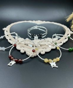 Vòng mix Bướm gắn 2 bi