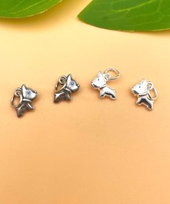 Charm treo lắc tay hình chú cún dễ thương bạc 925 cho nữ - Charm Bạc 925 - CB1790 CA1560